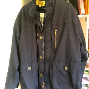 Men’s navy windbreaker